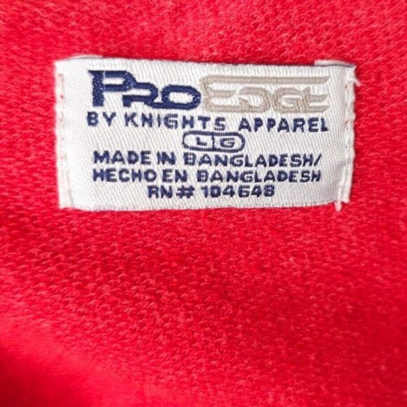 UNLV Rebels Sweatshirt Hoodie Mens Size Small Red NCAA University Full Zip - Picture 5 of 6